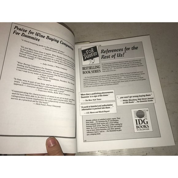 Wine for Dummies Mary Ewing-Mulligan and Ed McCarthy book - Picture 6 of 14